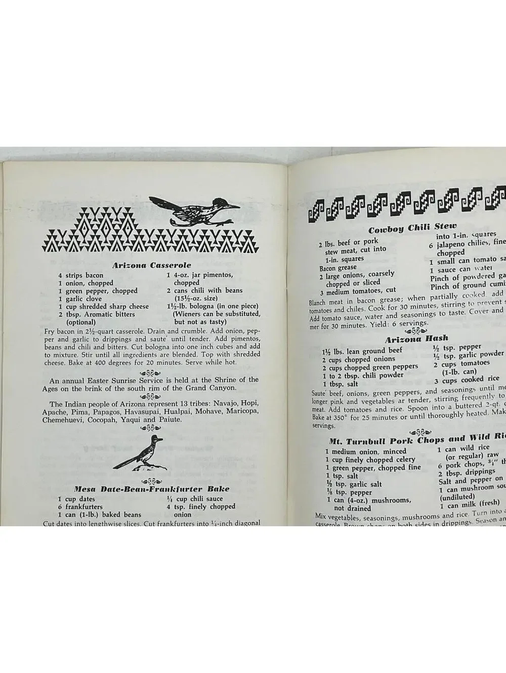 Vintage 1970s Arizona Cookin' Cookbook: Southwestern Recipes
